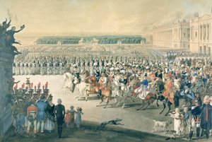 Marcha de las fuerzas aliadas en París, 1815 de F. Malek